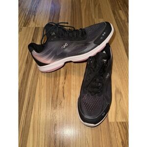 Ryka Debo Plus 2 Re-Zorb Black Pink‎ Athletic Tennis Shoe Women's 12W 12
